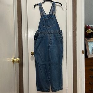 Denim overalls
